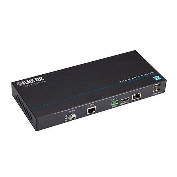 Black Box Network Services Black Box Network Services VX-1001-RX VX1000 Series Extender Receiver - HDMI & USB VX-1001-RX